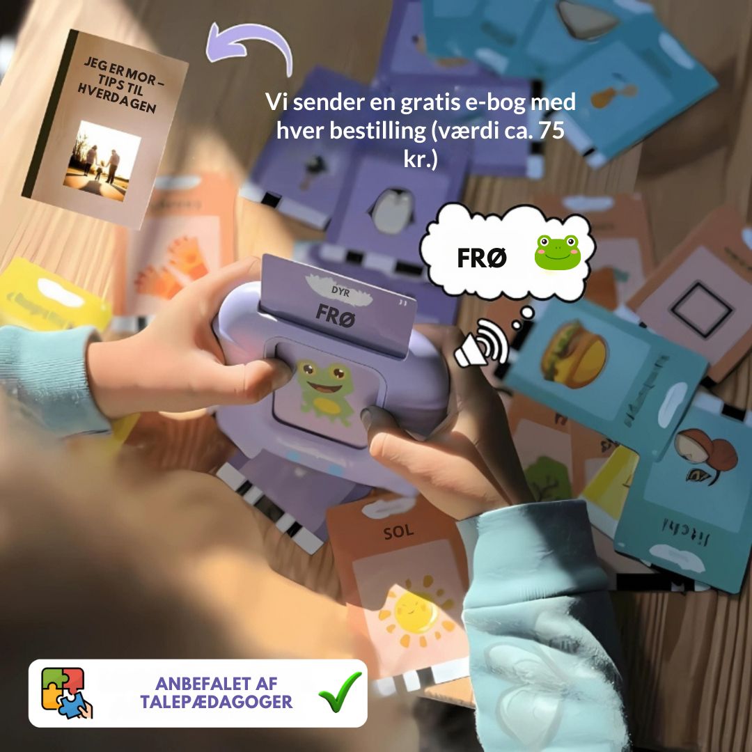 KinderSpeech – Talekort til taleudvikling