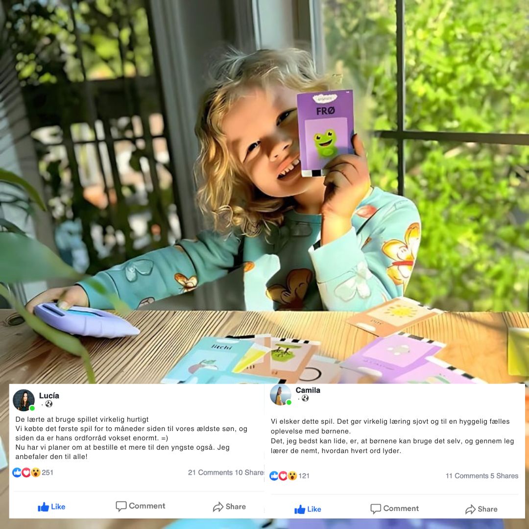 KinderSpeech – Talekort til taleudvikling