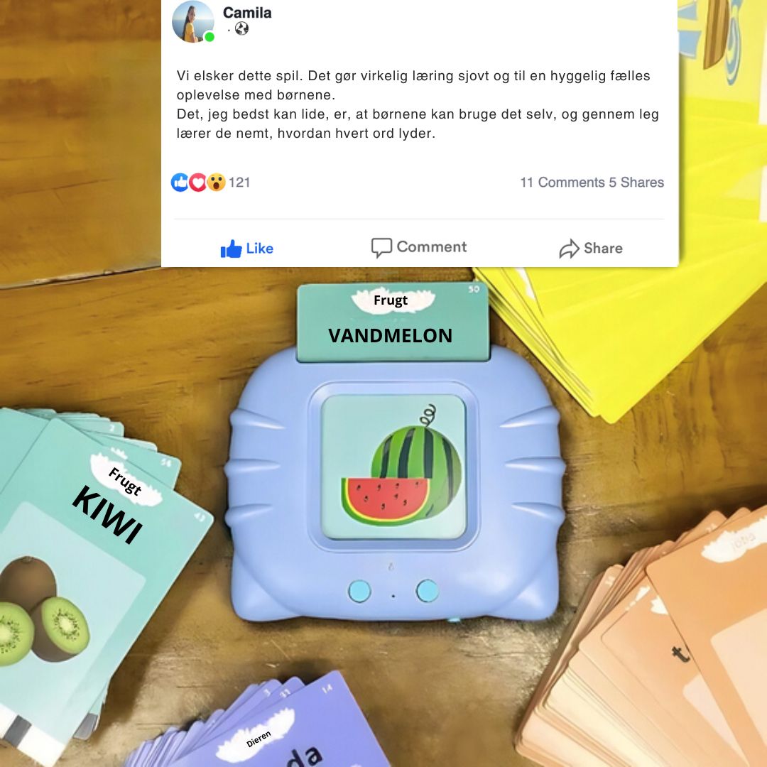 KinderSpeech – Talekort til taleudvikling