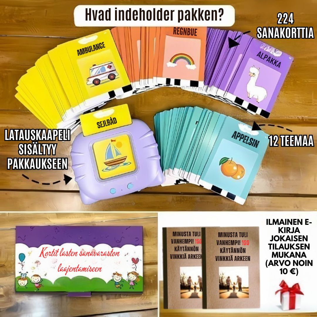 KinderSpeech – Talekort til taleudvikling
