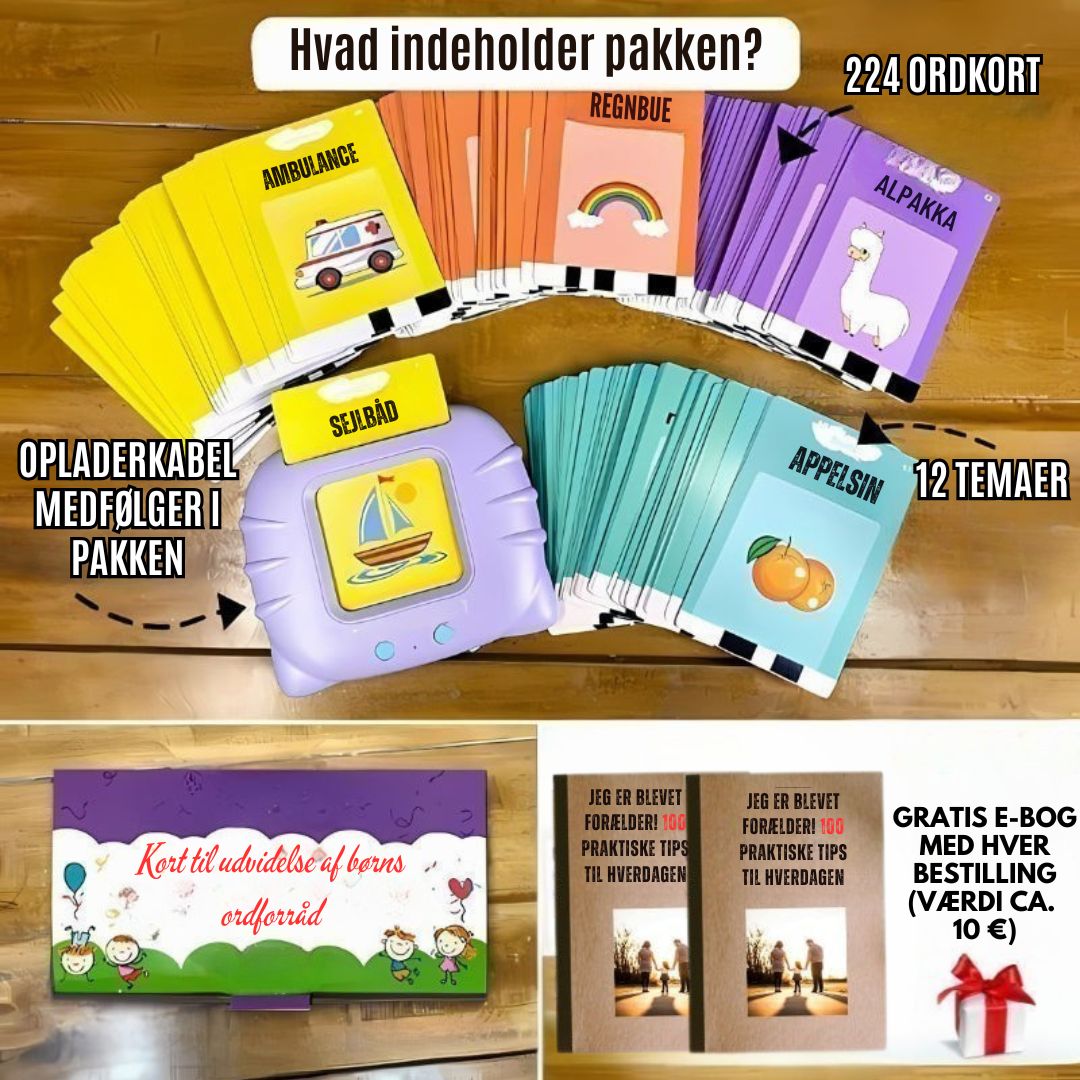 KinderSpeech – Talekort til taleudvikling